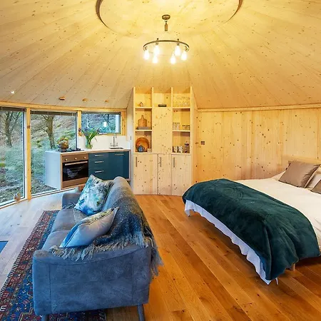 Craigmaddie Muir Roundhouse With Hot Tub Romantic, Luxury, Rural Stay For 2 Near Milngavie Glasgow Exterior photo
