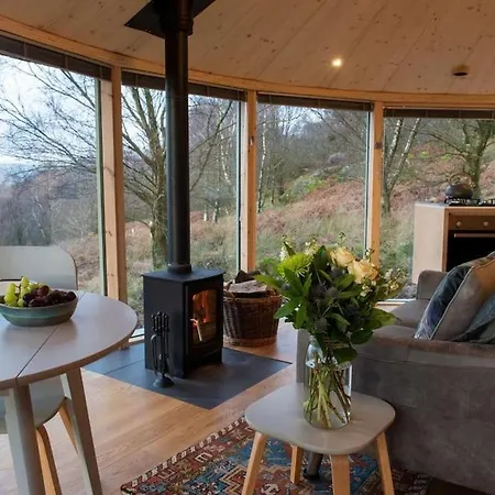 Craigmaddie Muir Roundhouse With Hot Tub Romantic, Luxury, Rural Stay For 2 Near Milngavie Glasgow Exterior photo