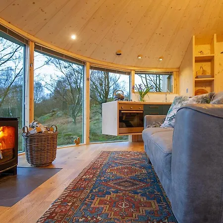 Craigmaddie Muir Roundhouse With Hot Tub Romantic, Luxury, Rural Stay For 2 Near Milngavie Glasgow Exterior photo